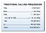Calling Frequencies